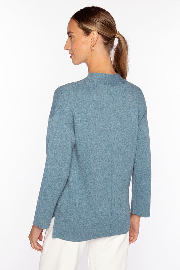 TRAVEL VEE-THISTLE-XS-Kinross Cashmere-Levy's Clothier