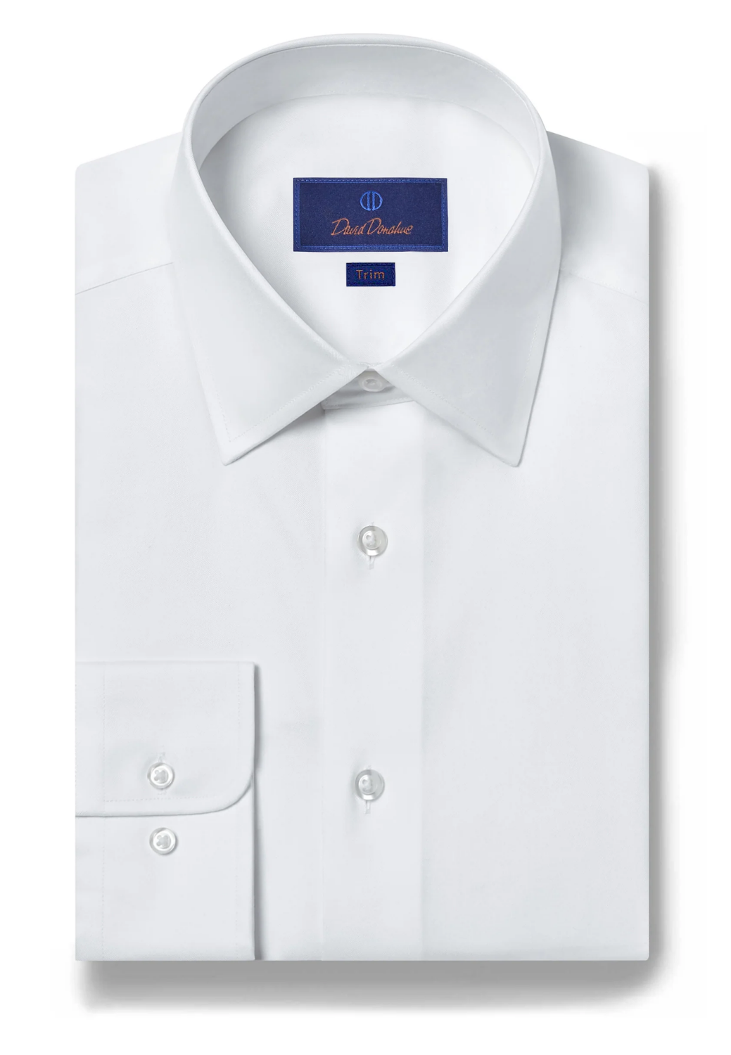 White Super Fine Twill Dress Shirt