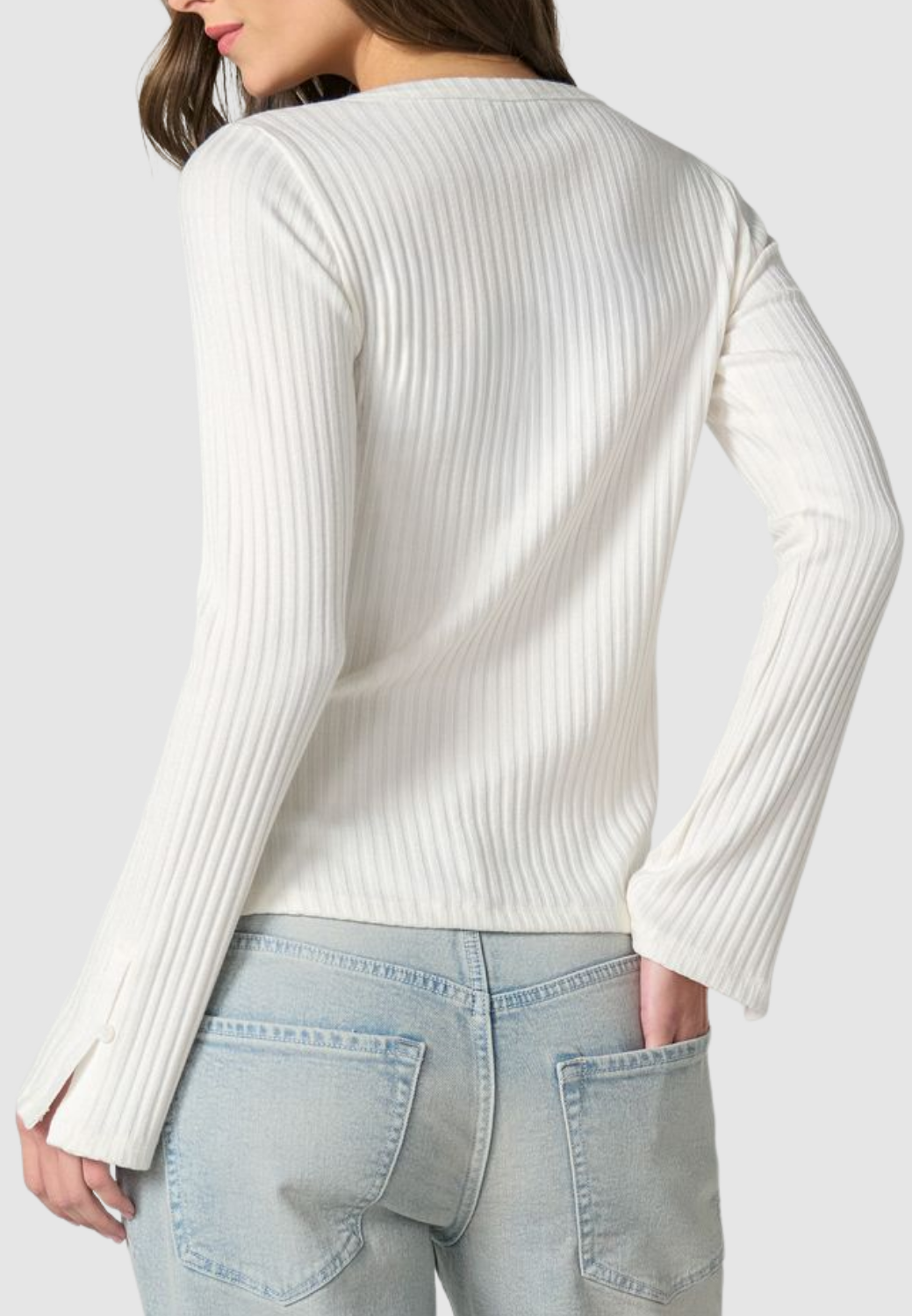 Long Sleeve Top - Snow