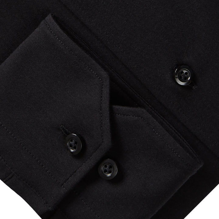 Modern 4 Flex Stretch Knit Shirt - Black