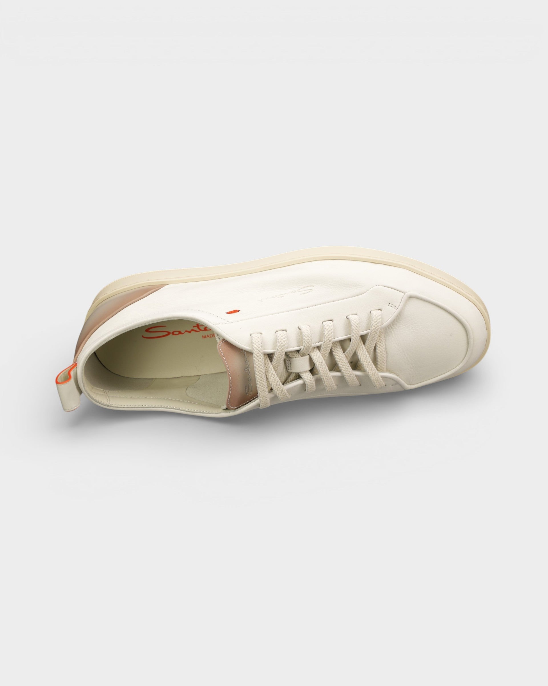Monte Carlo Sneaker-8 M-White-SANTONI-Levy's Clothier