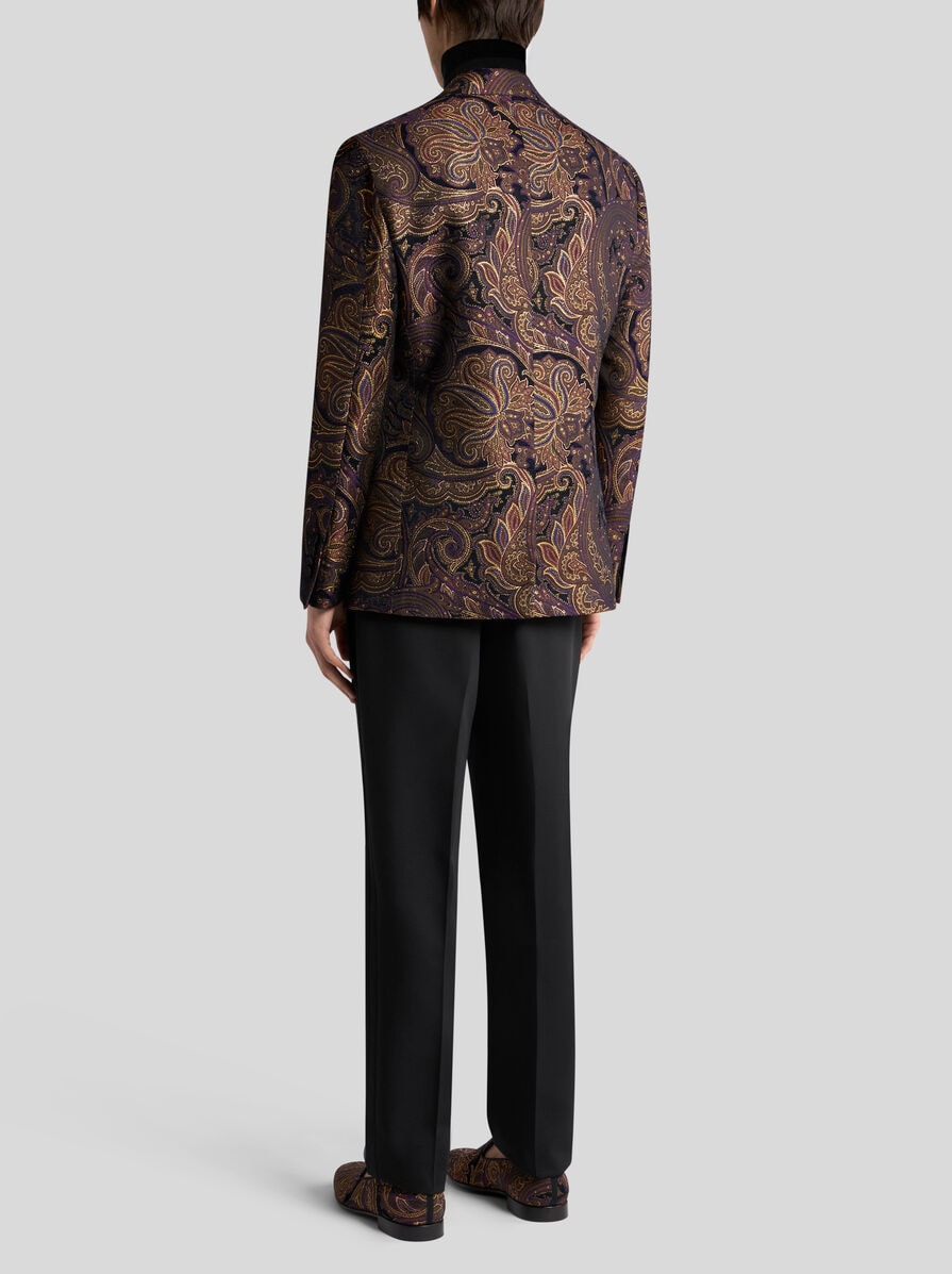 Paisley Jacquard Brocade Blazer-52-REG-ETRO-Levy's Clothier