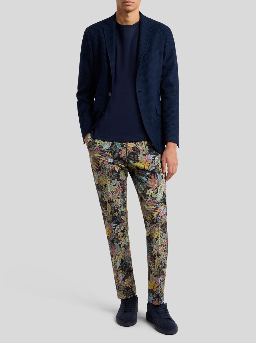 Worked Weave Jersey Jacket-48-NAVY-ETRO-Levy's Clothier