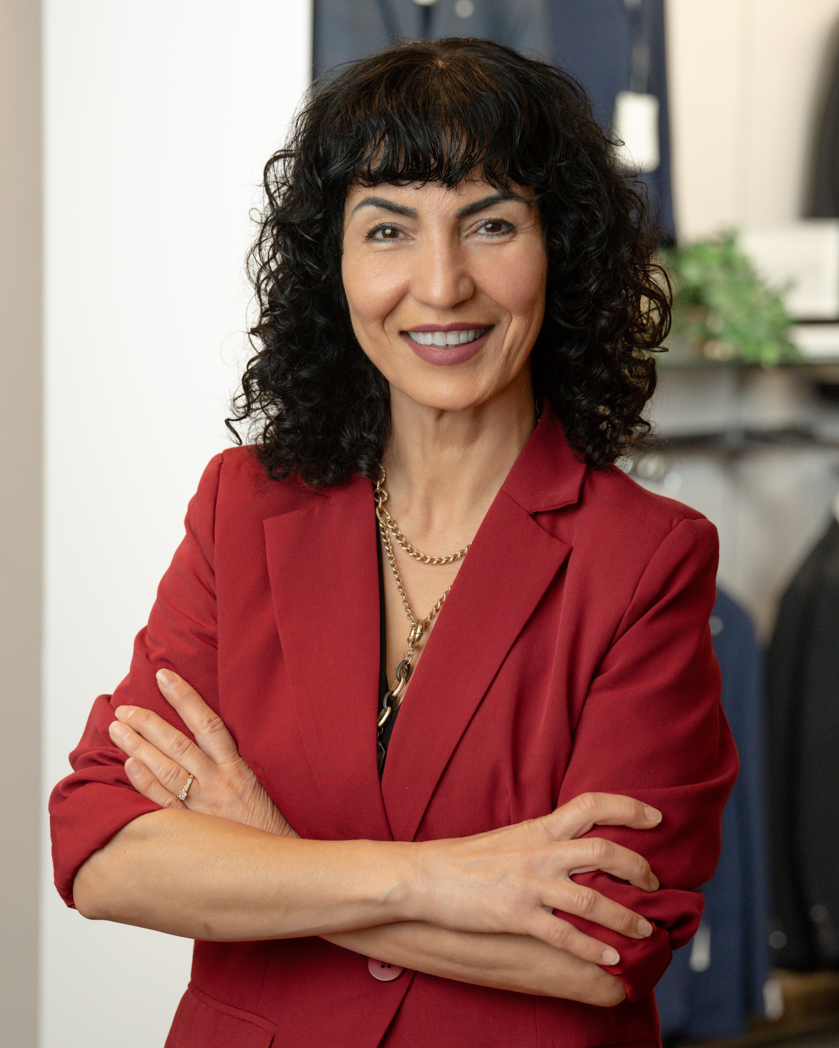 Nadia Akrawi Farmer - Wardrobe Consultant