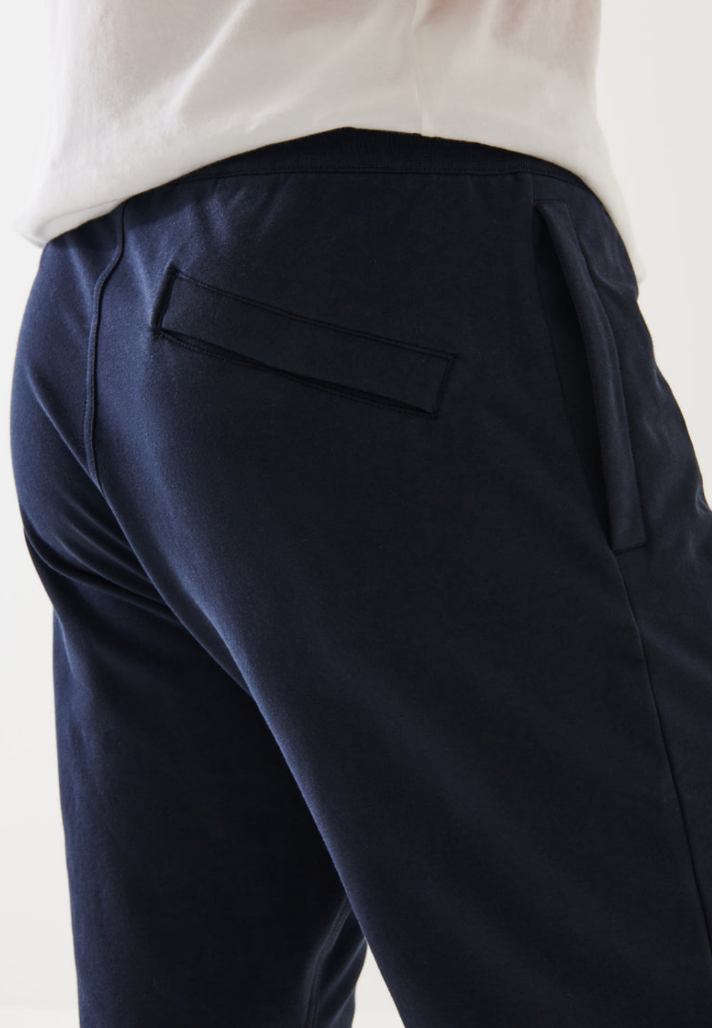 Pima Cotton French Terry Cargo Short-S-WHITE-PATRICK ASSARAF-Levy's Clothier