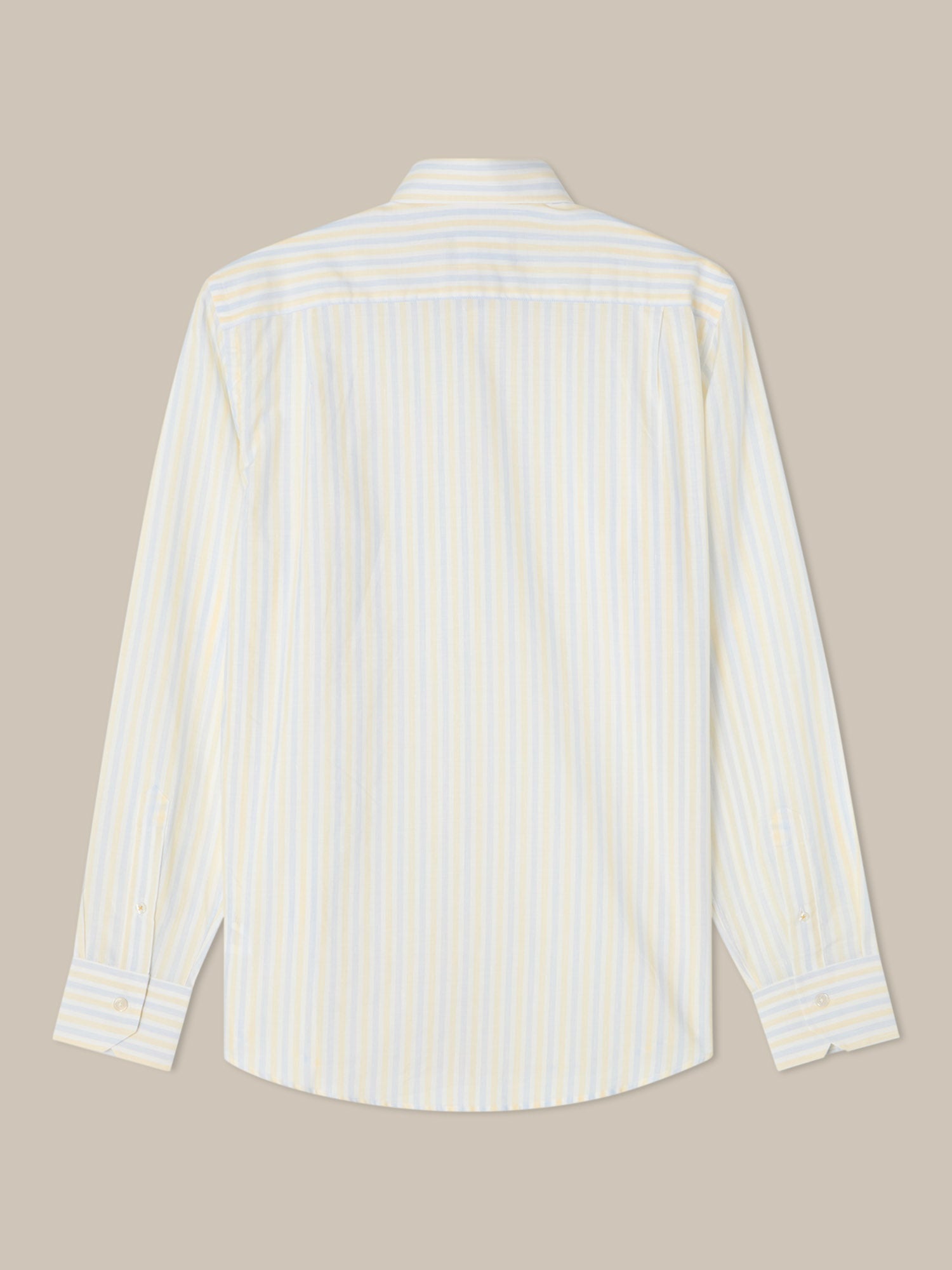 Reynolds Blue Multi Thin Stripe Cotton Linen Blend Shirt in Contemporary Fit-16-RASPBERRY-ROBERT TALBOTT-Levy's Clothier