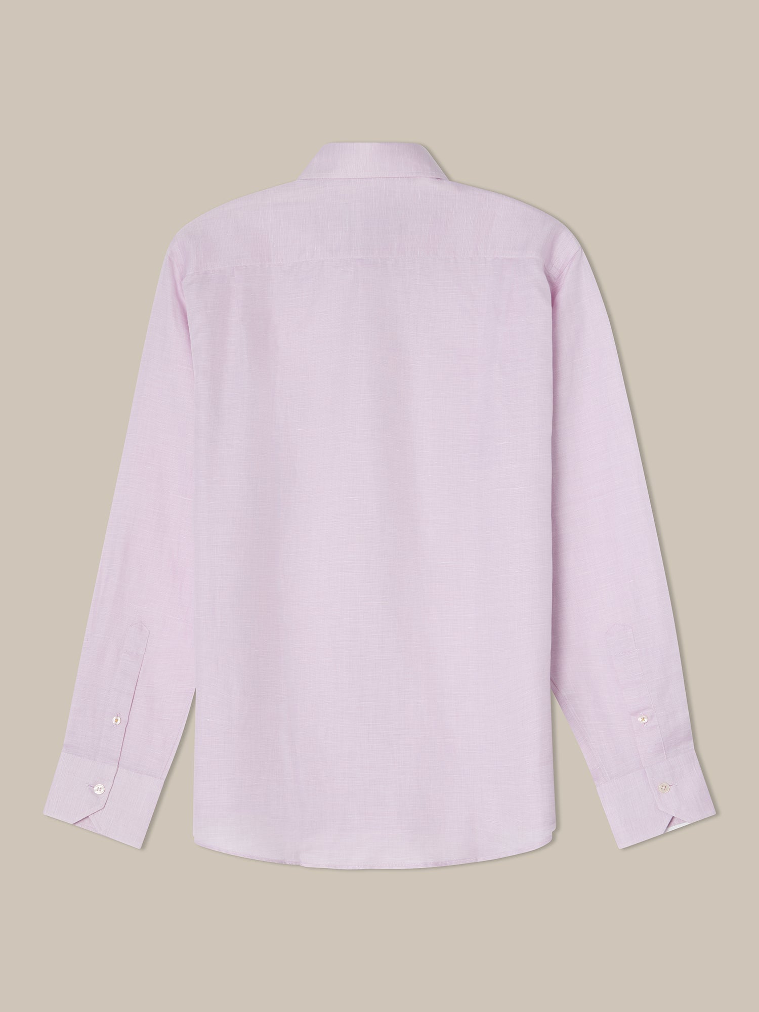 Reynolds Cotton Linen Blend Shirt in Contemporary Fit-S-RASPBERRY-ROBERT TALBOTT-Levy's Clothier