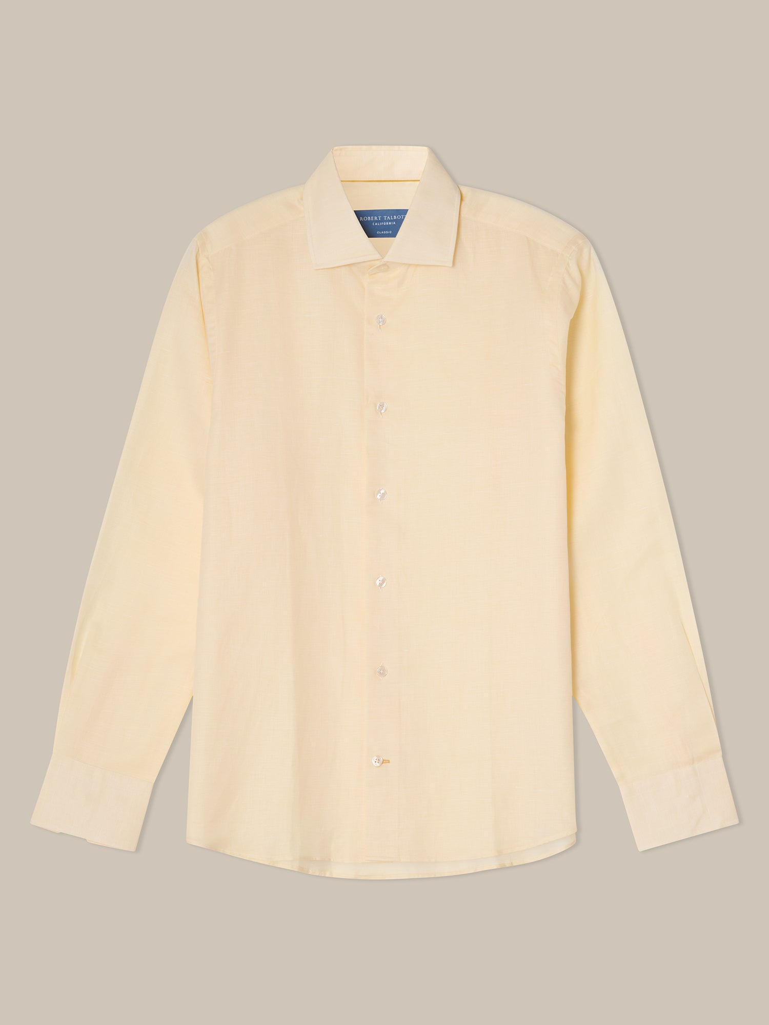 Reynolds Cotton Linen Blend Shirt in Contemporary Fit-S-RASPBERRY-ROBERT TALBOTT-Levy's Clothier