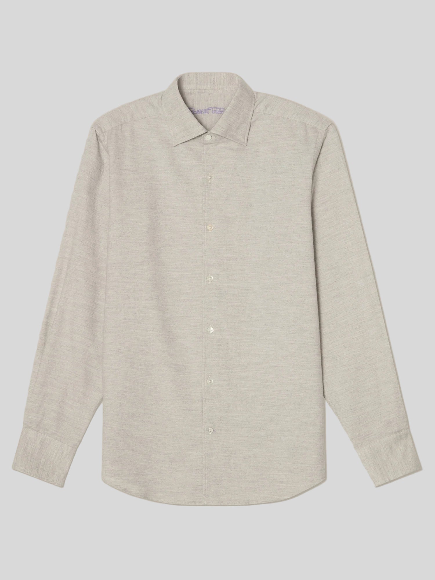 Morgan Luxe Flannel Shirt - Gray-S-GRAY-ROBERT TALBOTT-Levy's Clothier