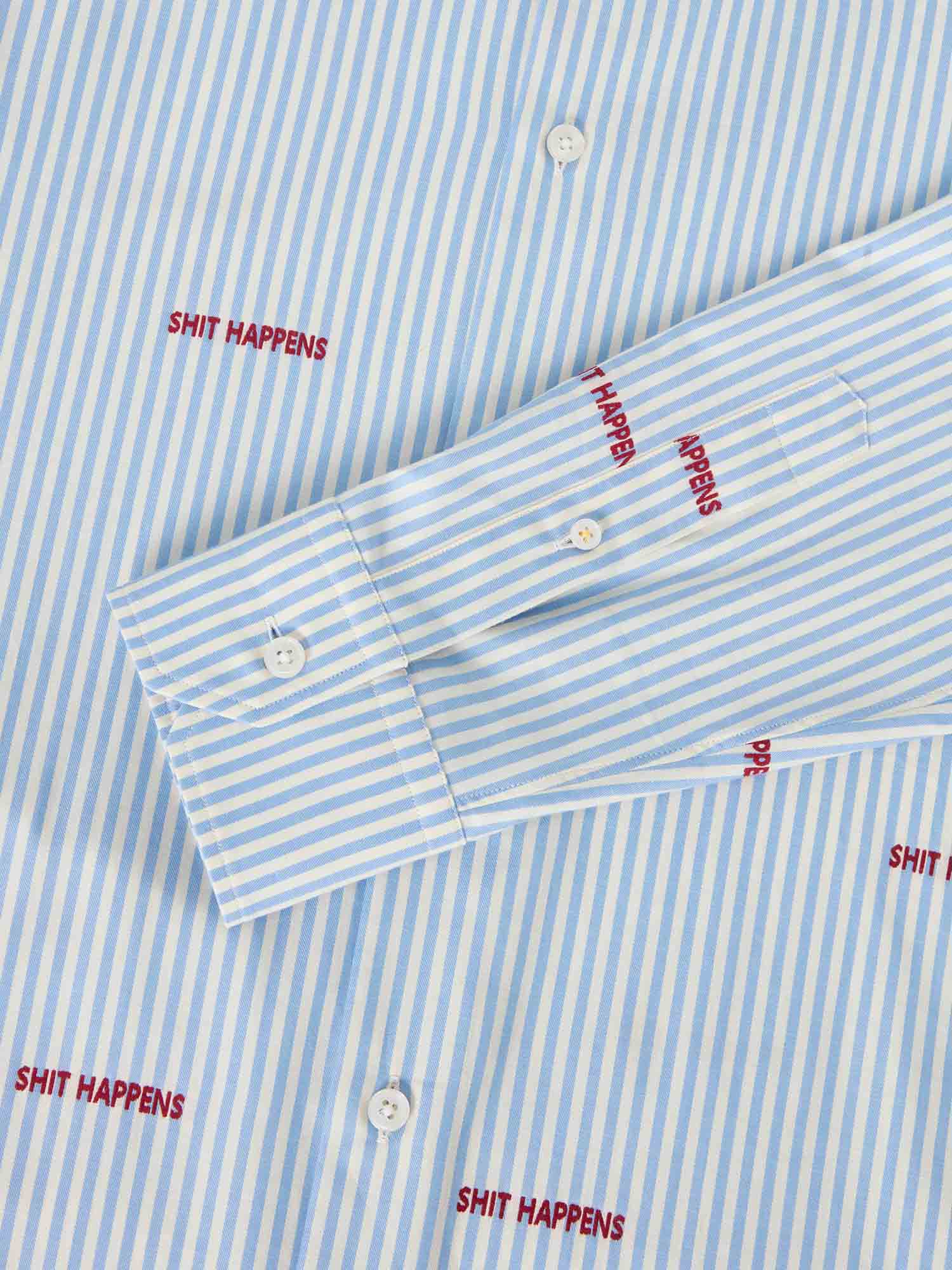 Reynolds Novelty Bengal Twill Shirt-S-LIGHT BLUE-ROBERT TALBOTT-Levy's Clothier