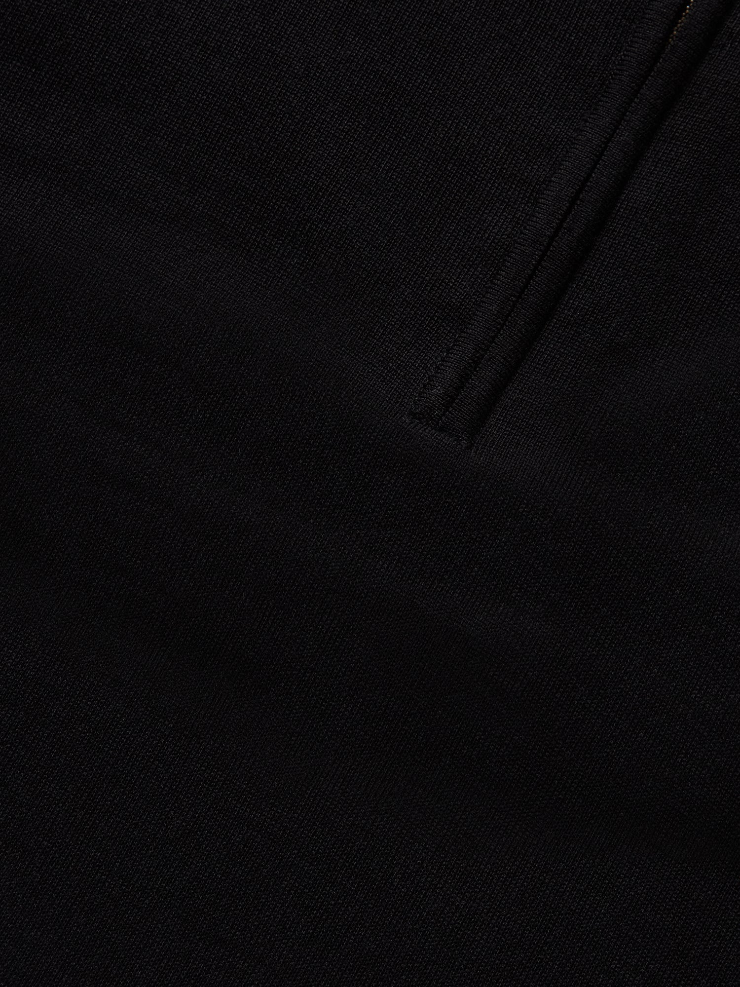 Eastwood Quarter Zip Sweater-M-SKY BLUE WITH NAVY TIPPING-ROBERT TALBOTT-Levy's Clothier