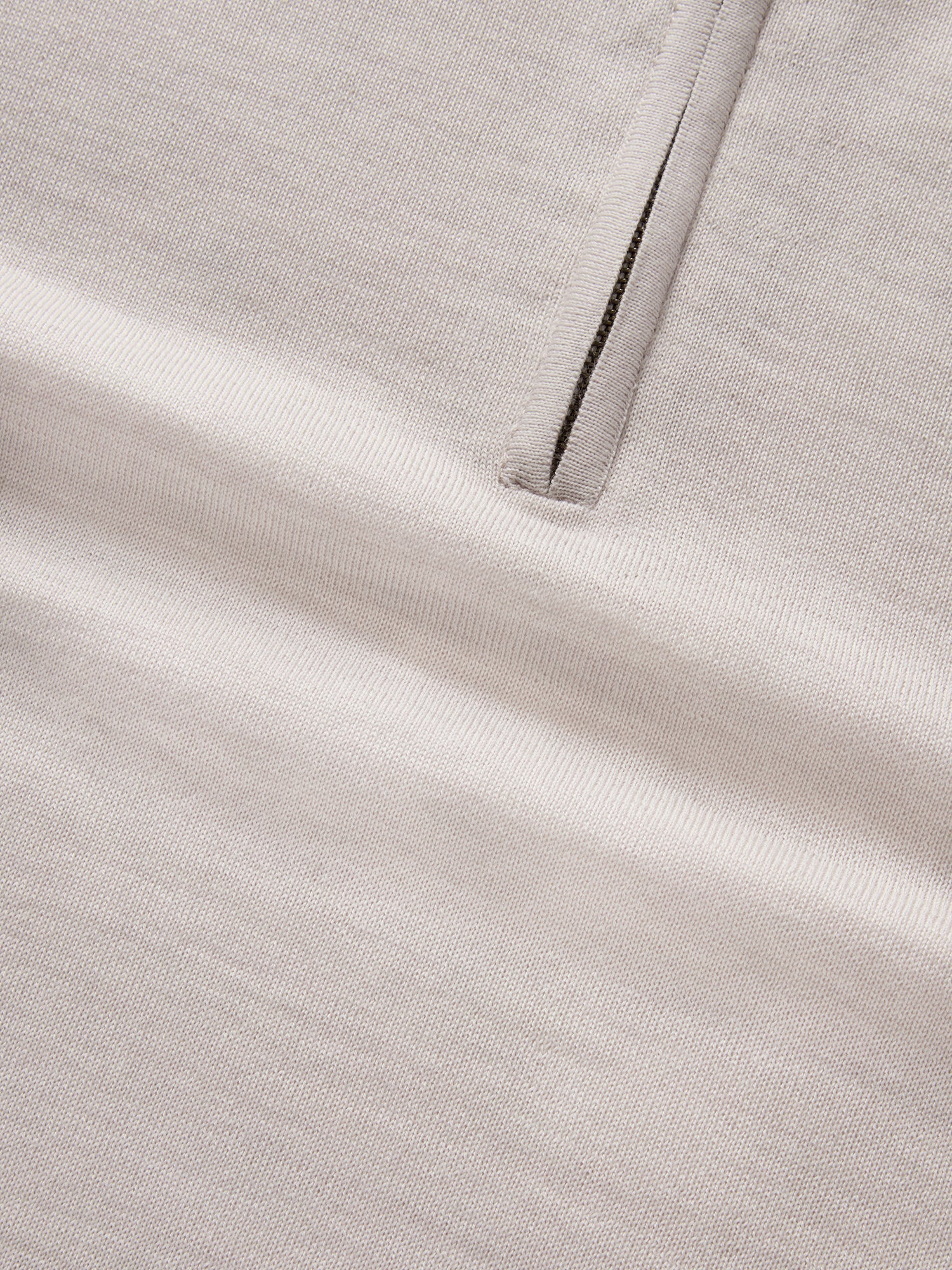 Eastwood Quarter Zip Sweater-M-SKY BLUE WITH NAVY TIPPING-ROBERT TALBOTT-Levy's Clothier