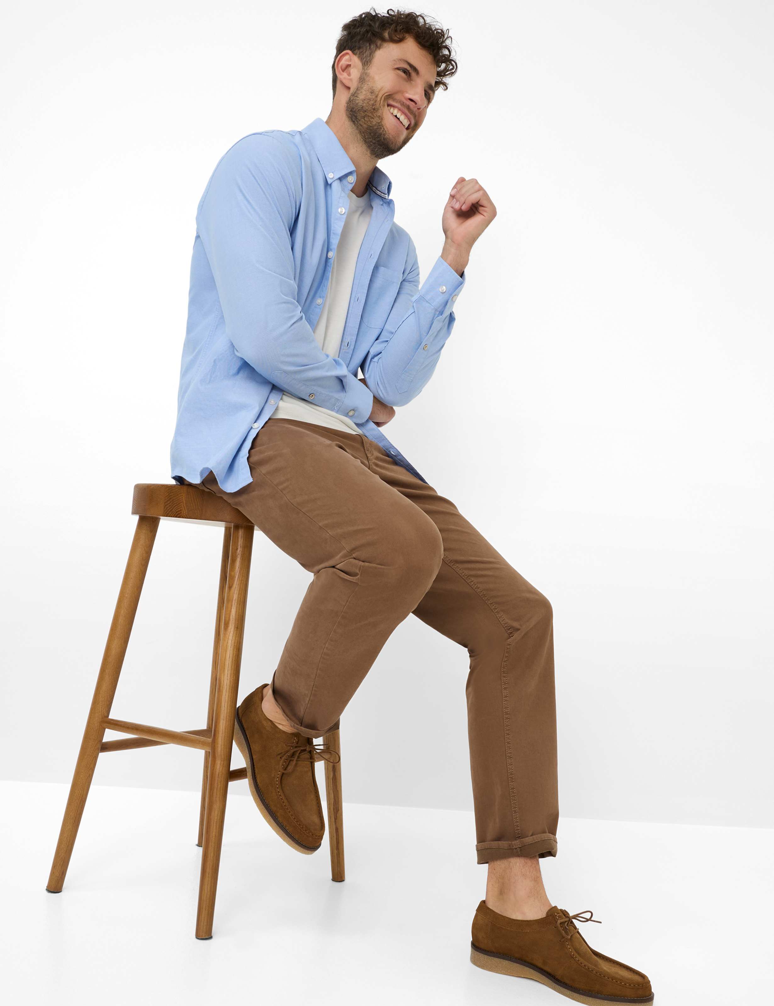 Cooper 5 Pocket Regular Fit Pants - Toffee