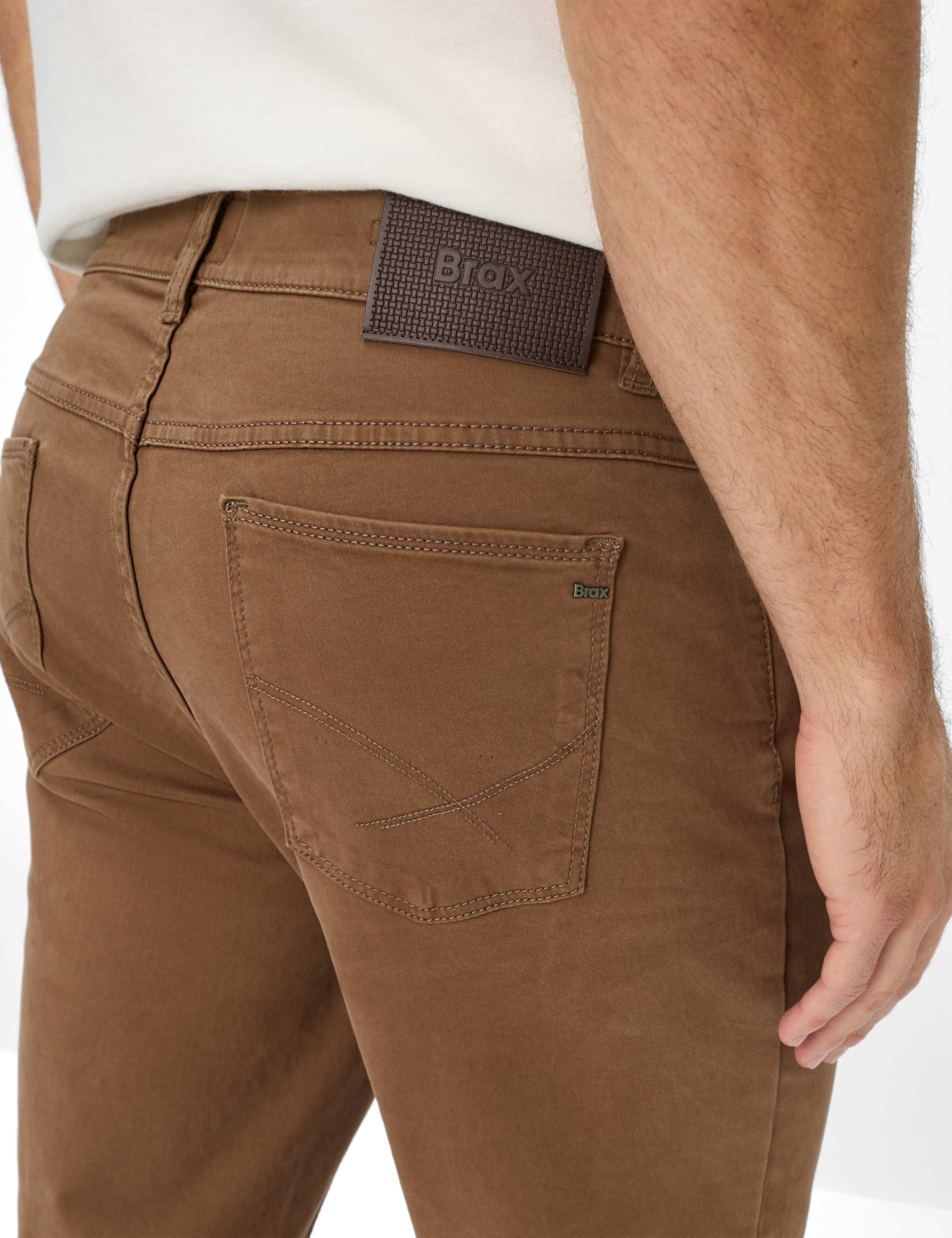 Cooper 5 Pocket Regular Fit Pants - Toffee