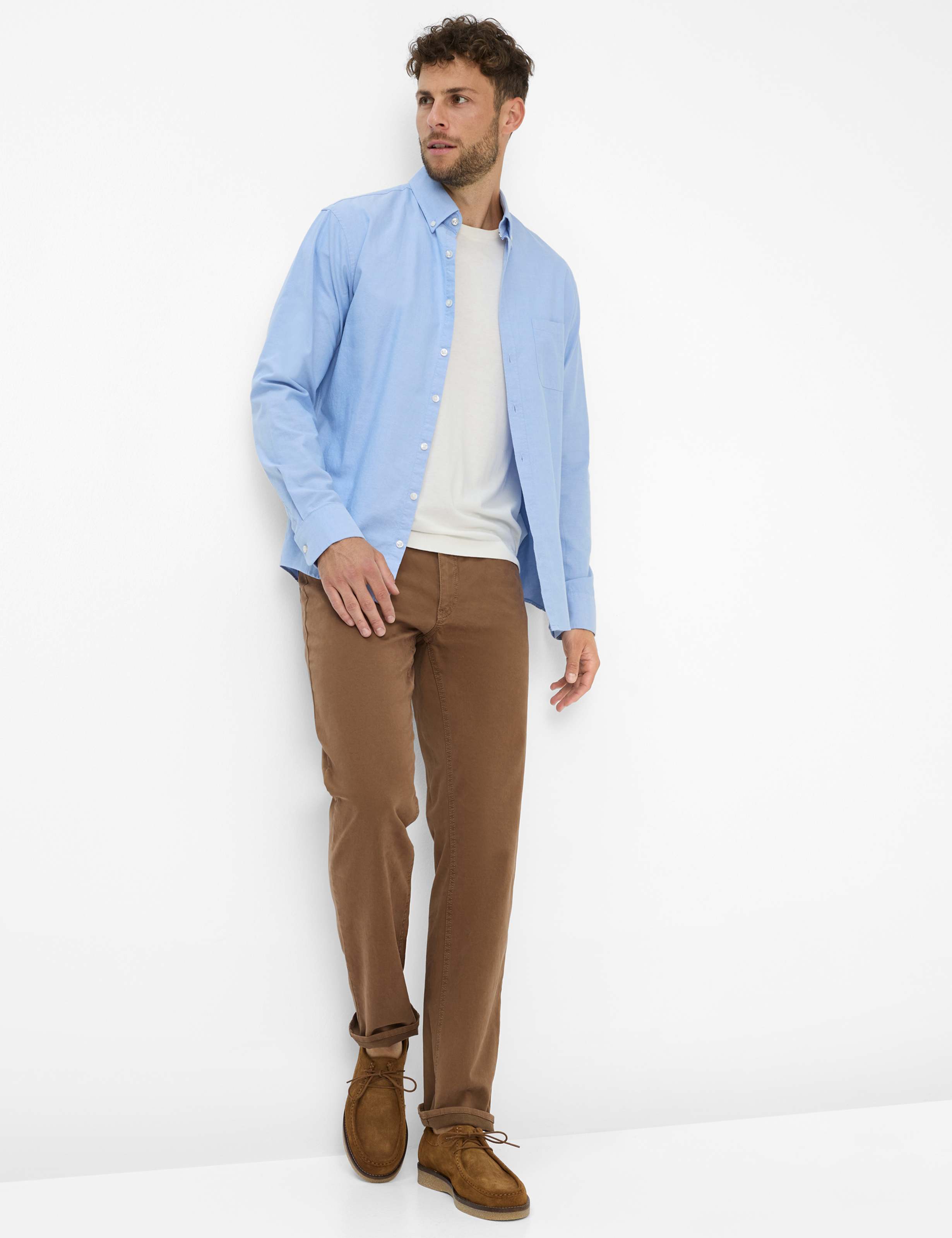 Cooper 5 Pocket Regular Fit Pants - Toffee