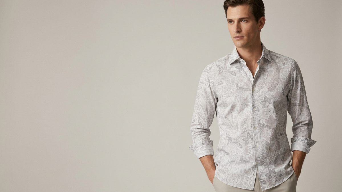 Desktop paisley shirt studio banner
