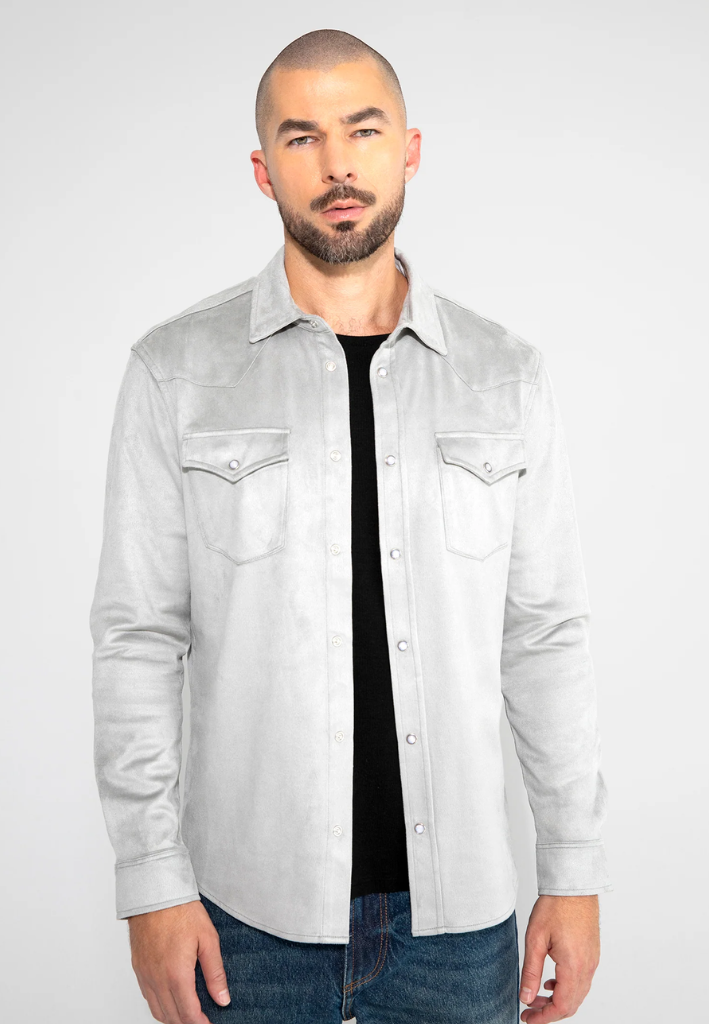 Eastwood Button Down Shirt Steel