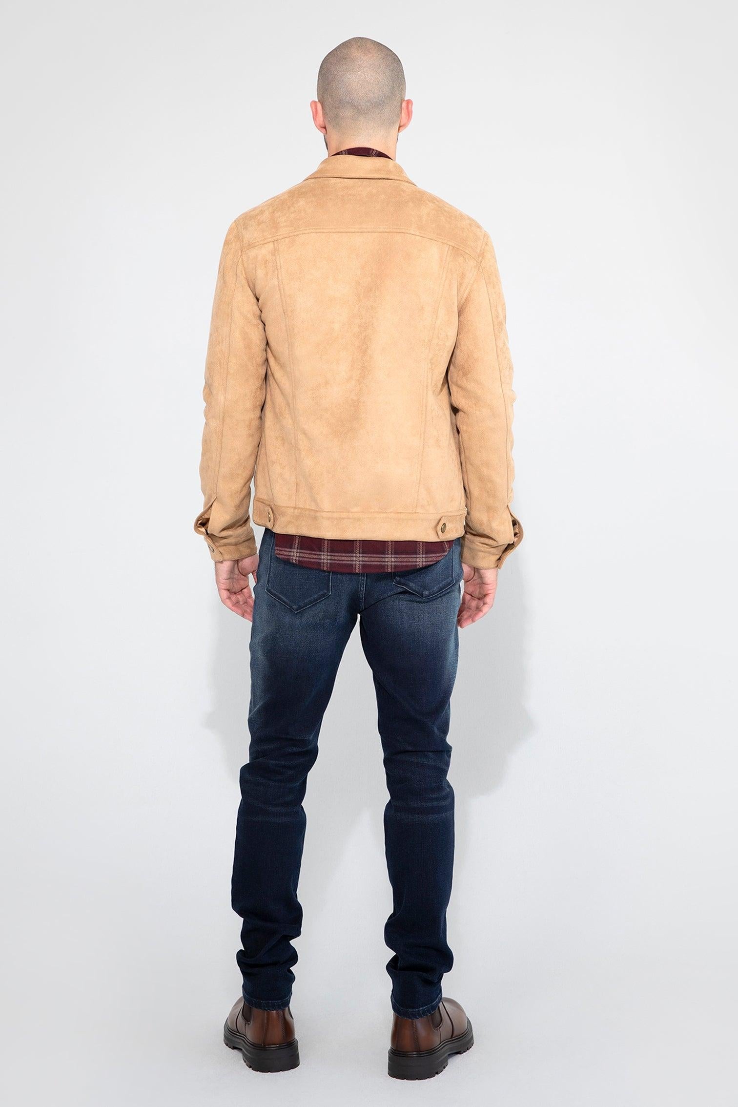 Dean Butter Suede Khaki-Khaki-XS-MONFRÈRE-Levy's Clothier