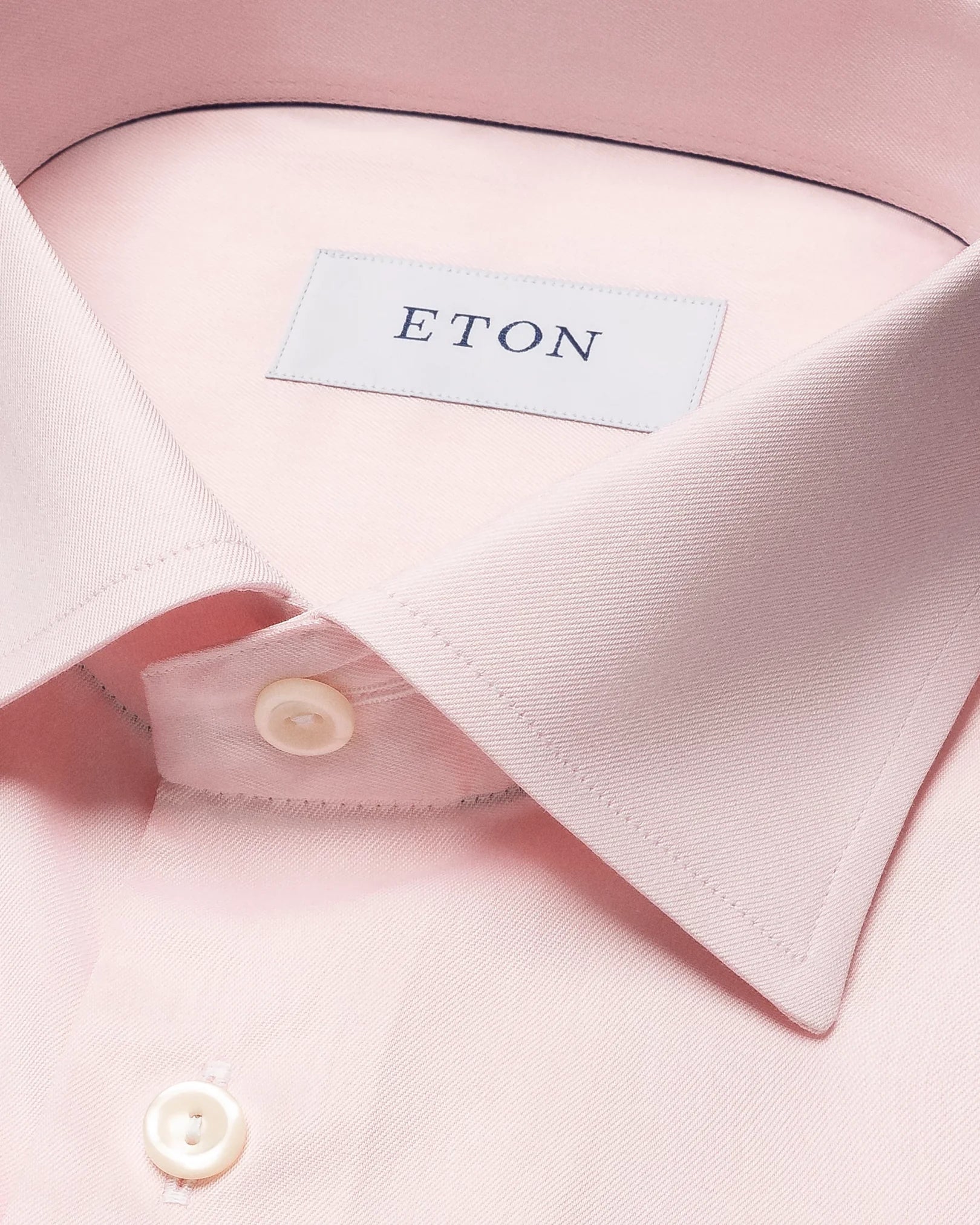 Signature Solid Twill Shirt - Pink