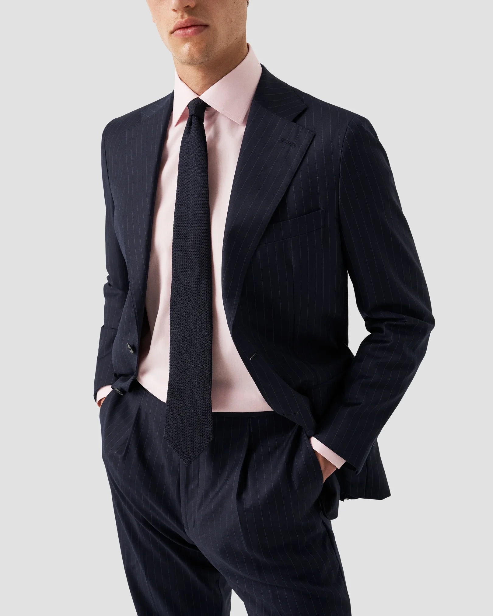 Signature Solid Twill Shirt - Pink
