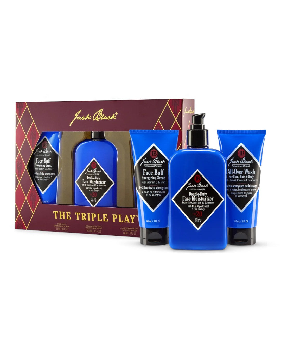 Triple Play Gift Set-OS-JACK BLACK-Levy's Clothier
