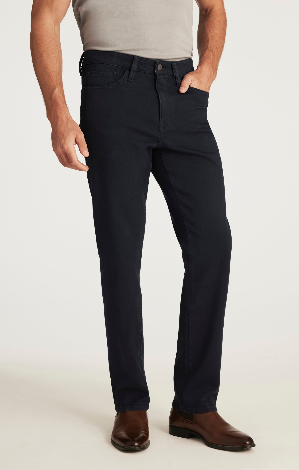 Charisma Relaxed Straight Pants in Dark Navy Cloud Luxe-34-32"-34 HERITAGE-Levy's Clothier