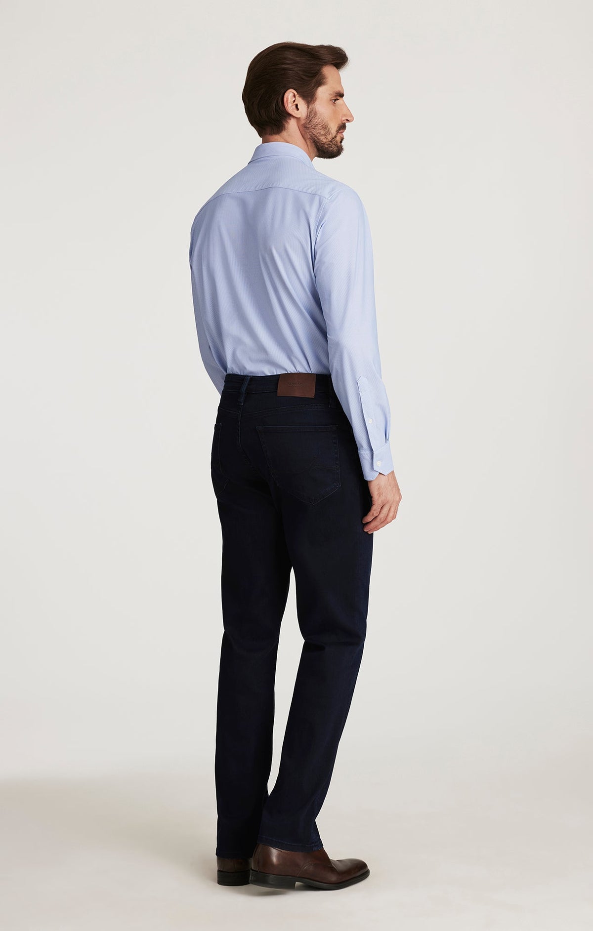 Charisma Relaxed Straight Jeans in Ink Urban