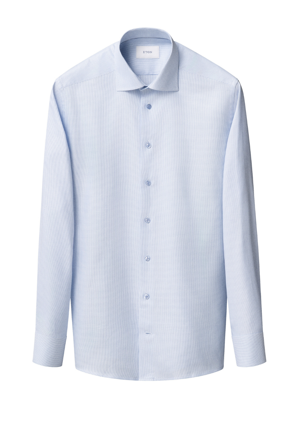 Semi Solid Signature Twill Shirt-40-ETON OF SWEDEN-Levy's Clothier