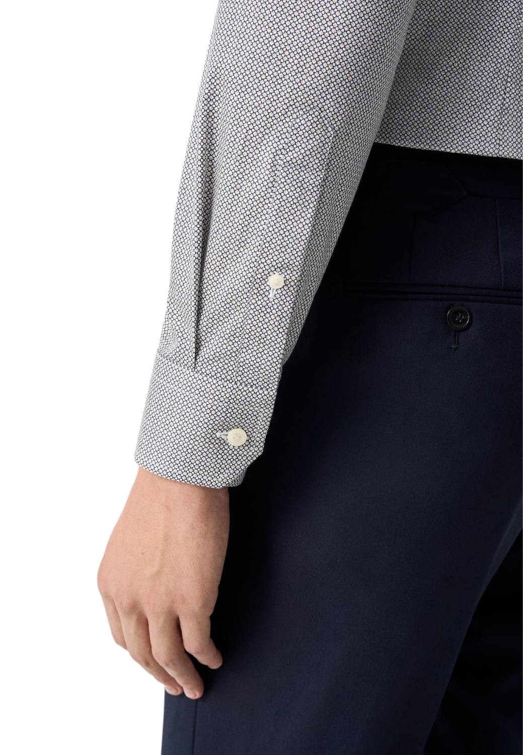 Signature Twill Shirt - Micro Print-15.5-MICRO PRINT-ETON OF SWEDEN-Levy's Clothier