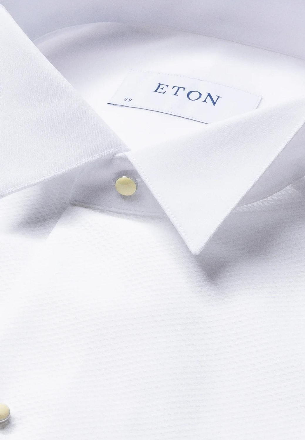 Contemporary Fit Gala Shirt - White-15.5-WHITE-ETON OF SWEDEN-Levy's Clothier