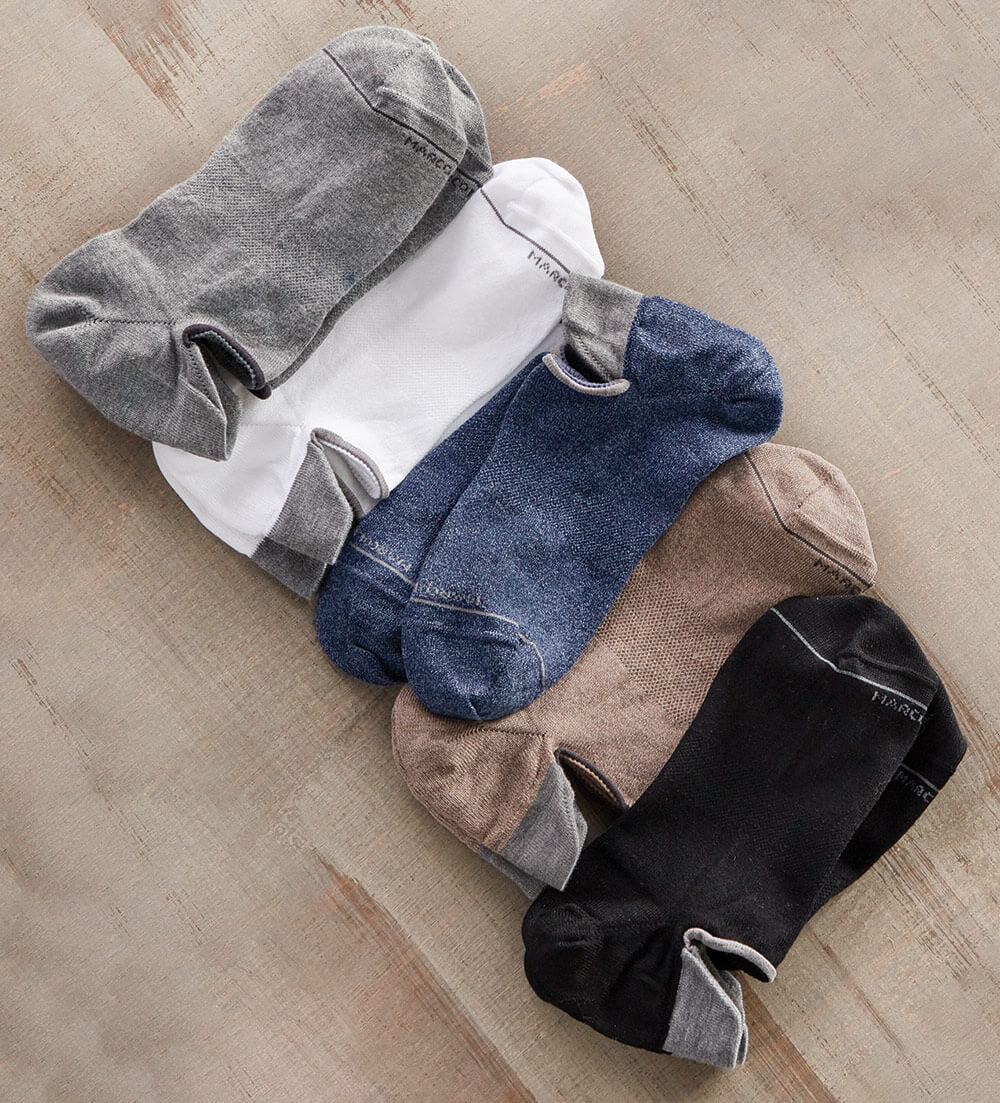 Luxury Invisible Touch Italian Sneaker Socks