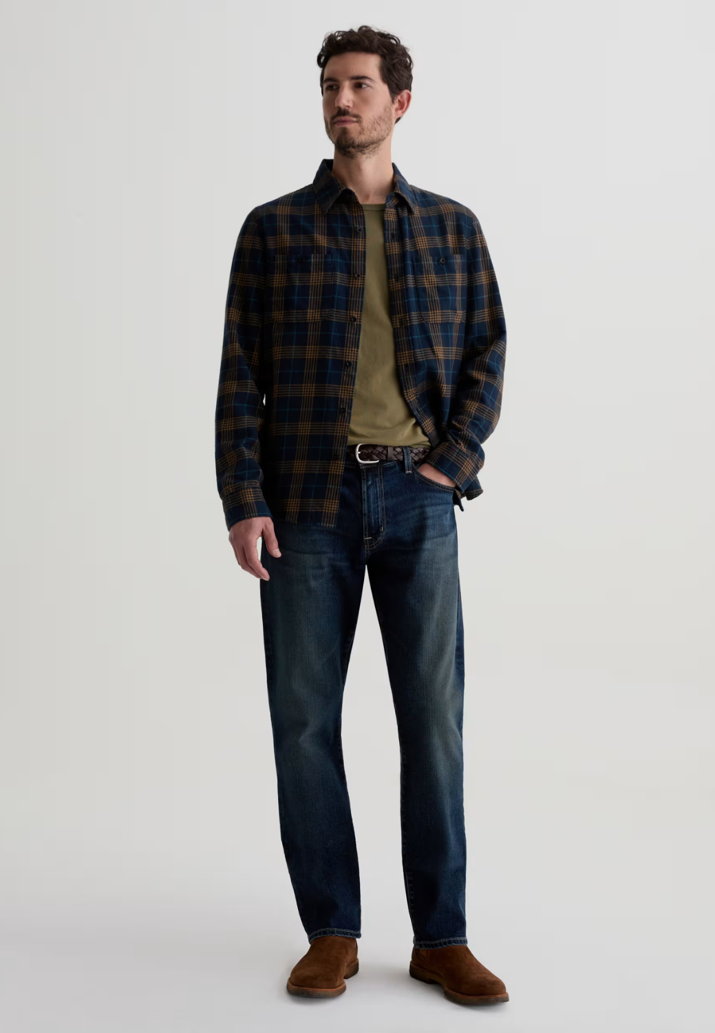Everett Slim Straight Jean - Manzanita-32-MANZANITA-AG JEANS-Levy's Clothier