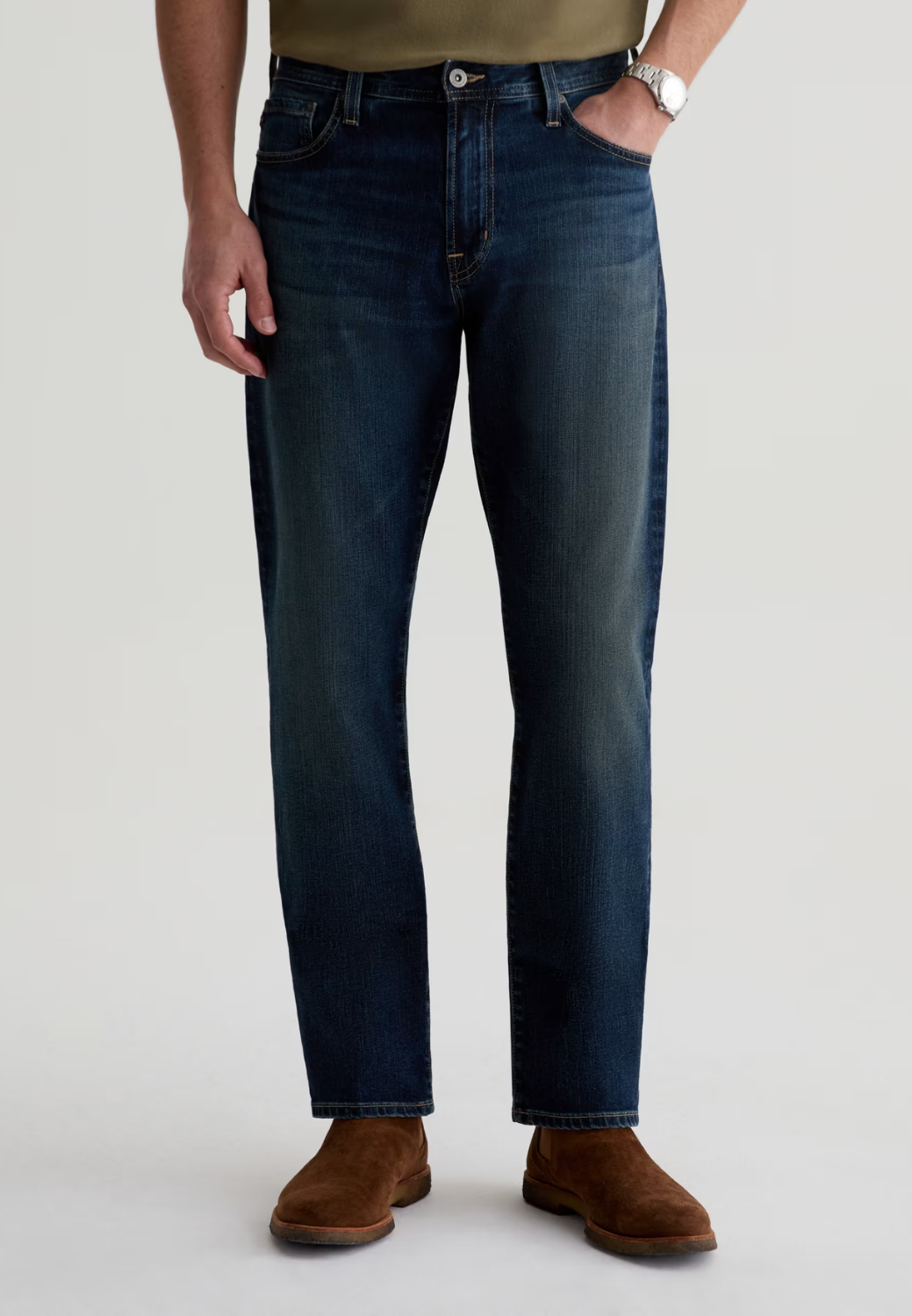 Everett Slim Straight Jean - Manzanita-32-MANZANITA-AG JEANS-Levy's Clothier