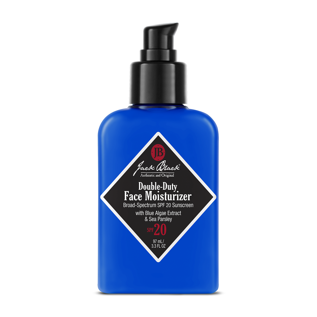Double-Duty Face Moisturizer SPF 20 3.3 oz-OS-JACK BLACK-Levy's Clothier