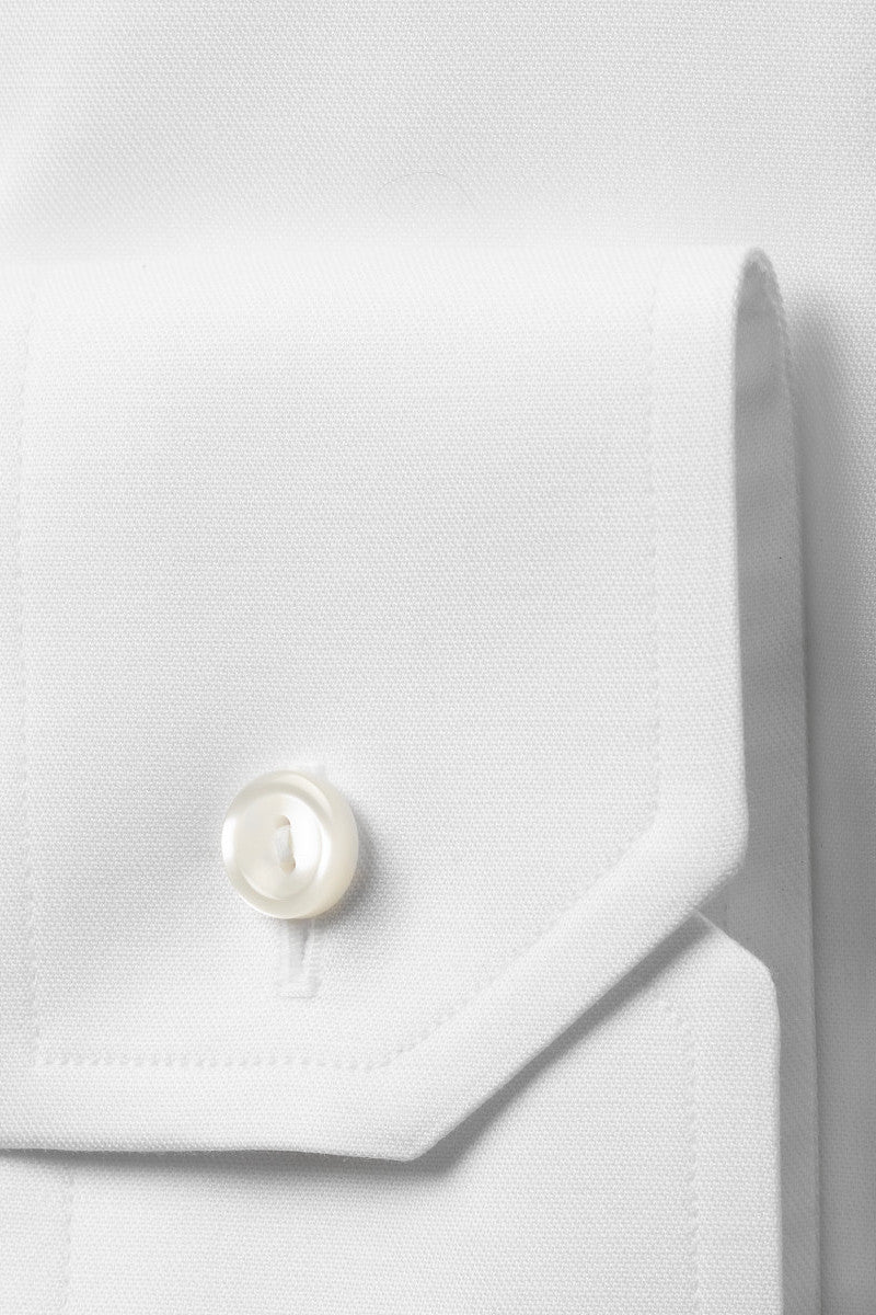 Eton Classic Fit Signature Twill Shirt – White Single Cuff-17/43-WHITE-ETON OF SWEDEN-Levy's Clothier