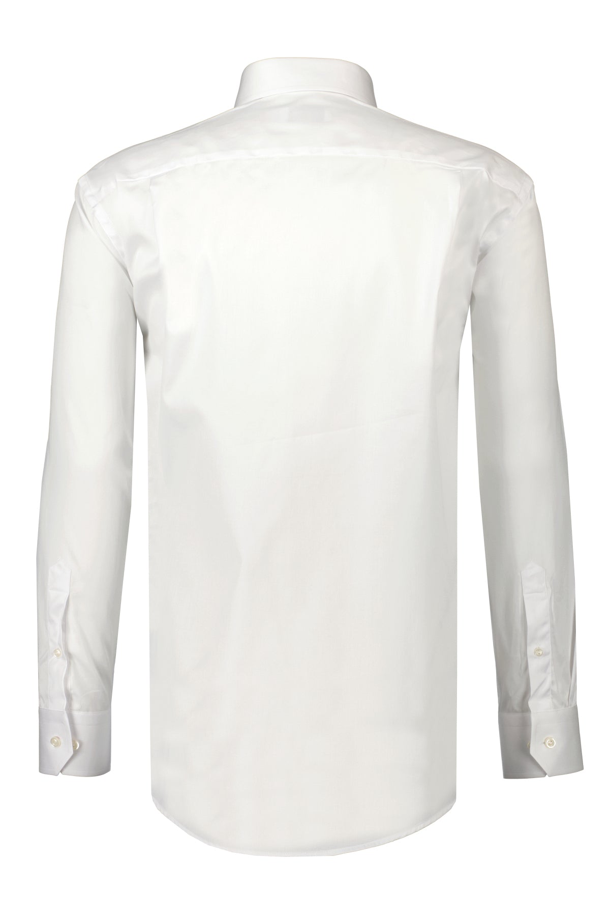 Eton Classic Fit Signature Twill Shirt – White Single Cuff-17/43-WHITE-ETON OF SWEDEN-Levy's Clothier