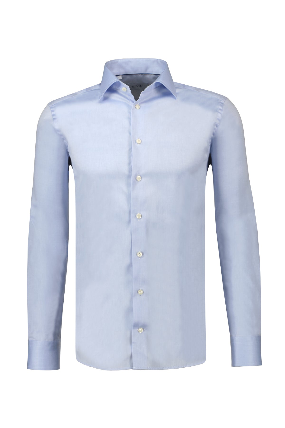 Signature Solid Twill Shirt - Blue