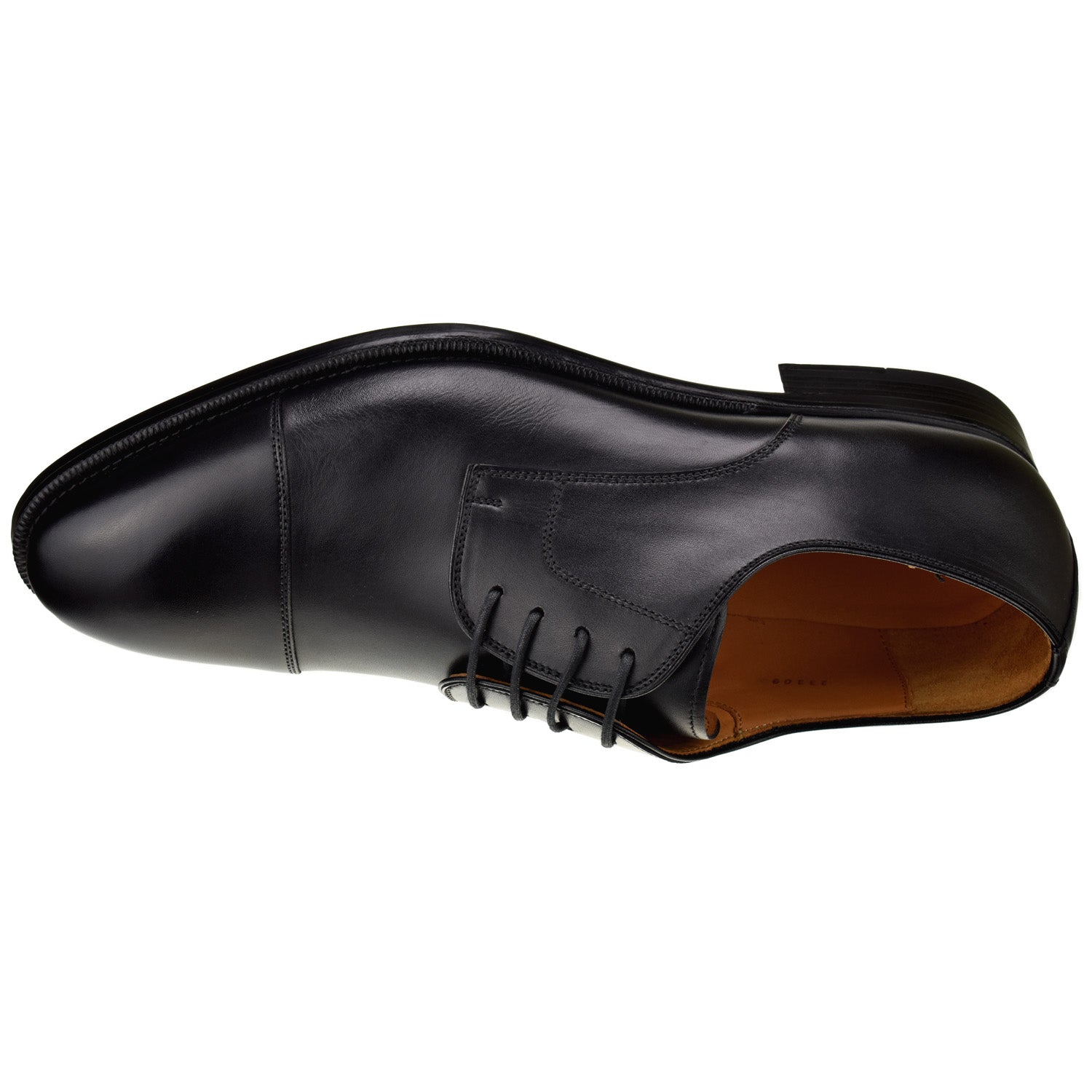 Harlan Cap Toe Oxford-7 M-Black-Magnanni-Levy's Clothier