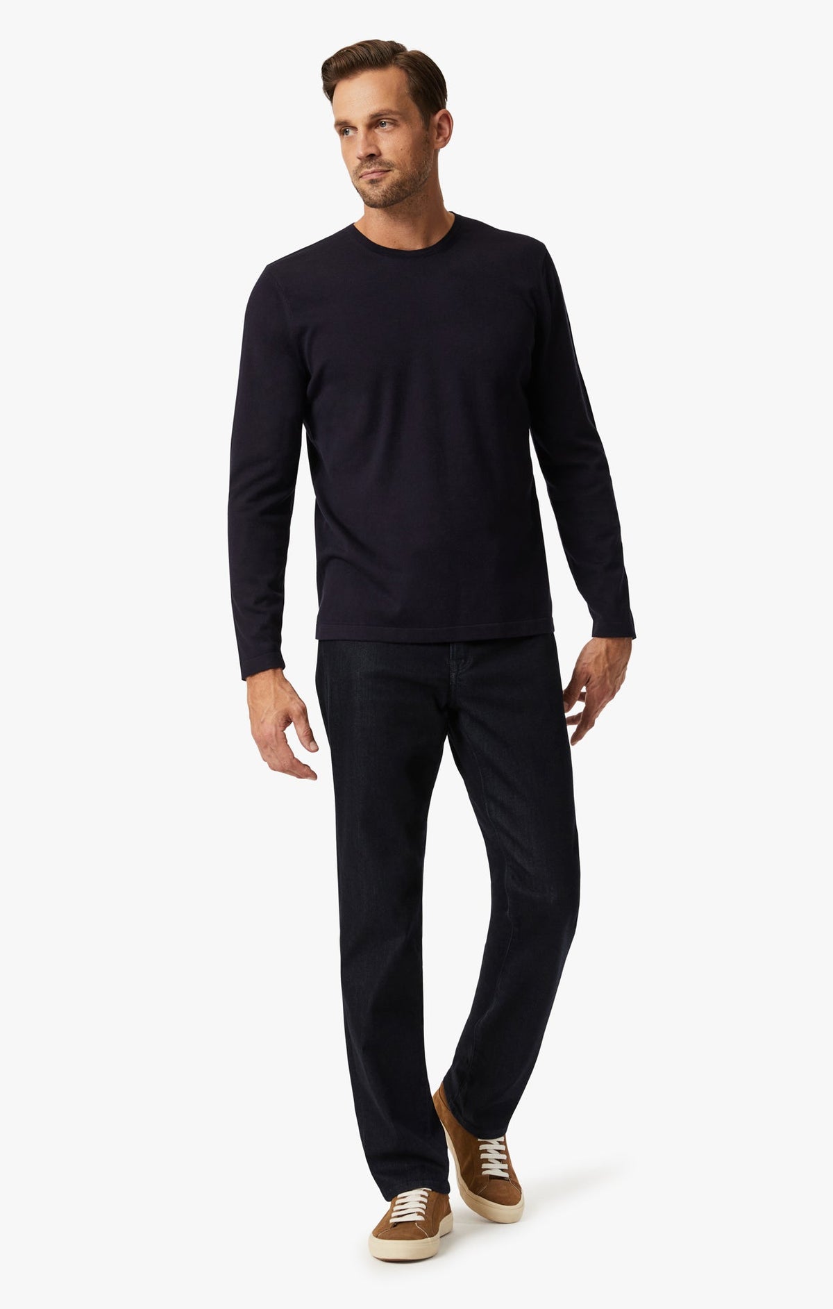 Charisma Relaxed Straight Leg Jeans in Midnight Tonal Urban
