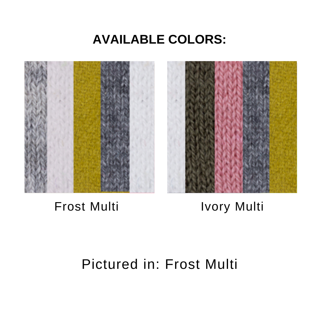 COLORPLAY STRIPE CABLE CREW