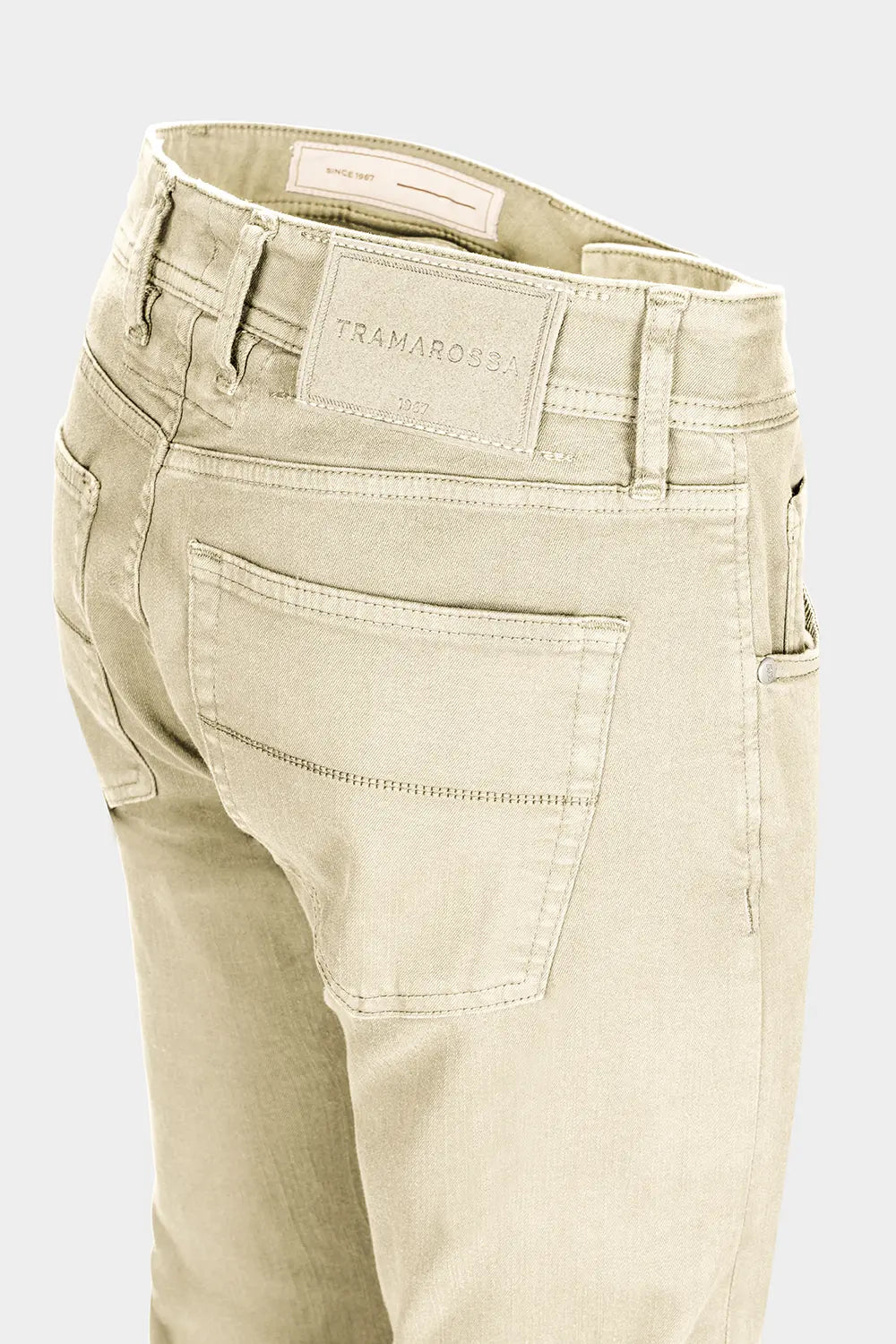 Tramarossa Michelangelo 5-Pocket Jeans in Champagne-32-Champagne-TRAMAROSSA-Levy's Clothier