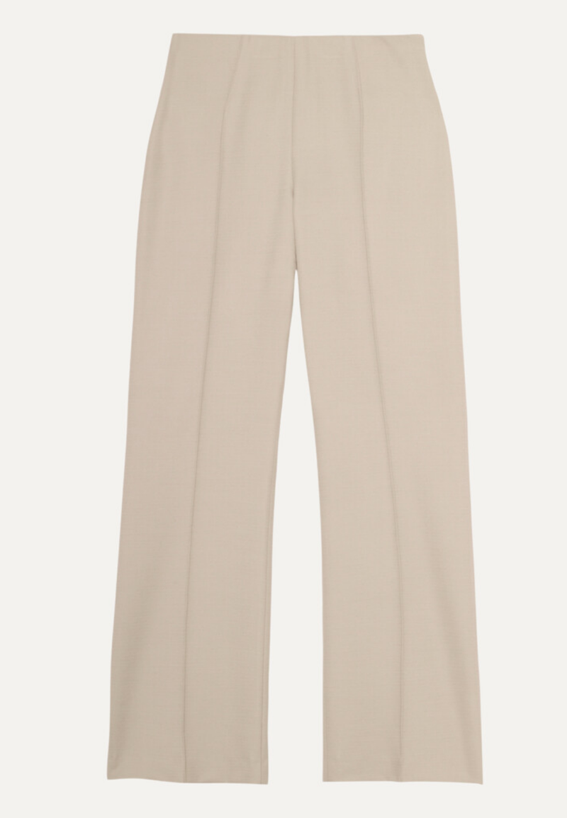 Malhia Wide Pant - Champagne Beige-4-SAND-Levy's Clothier