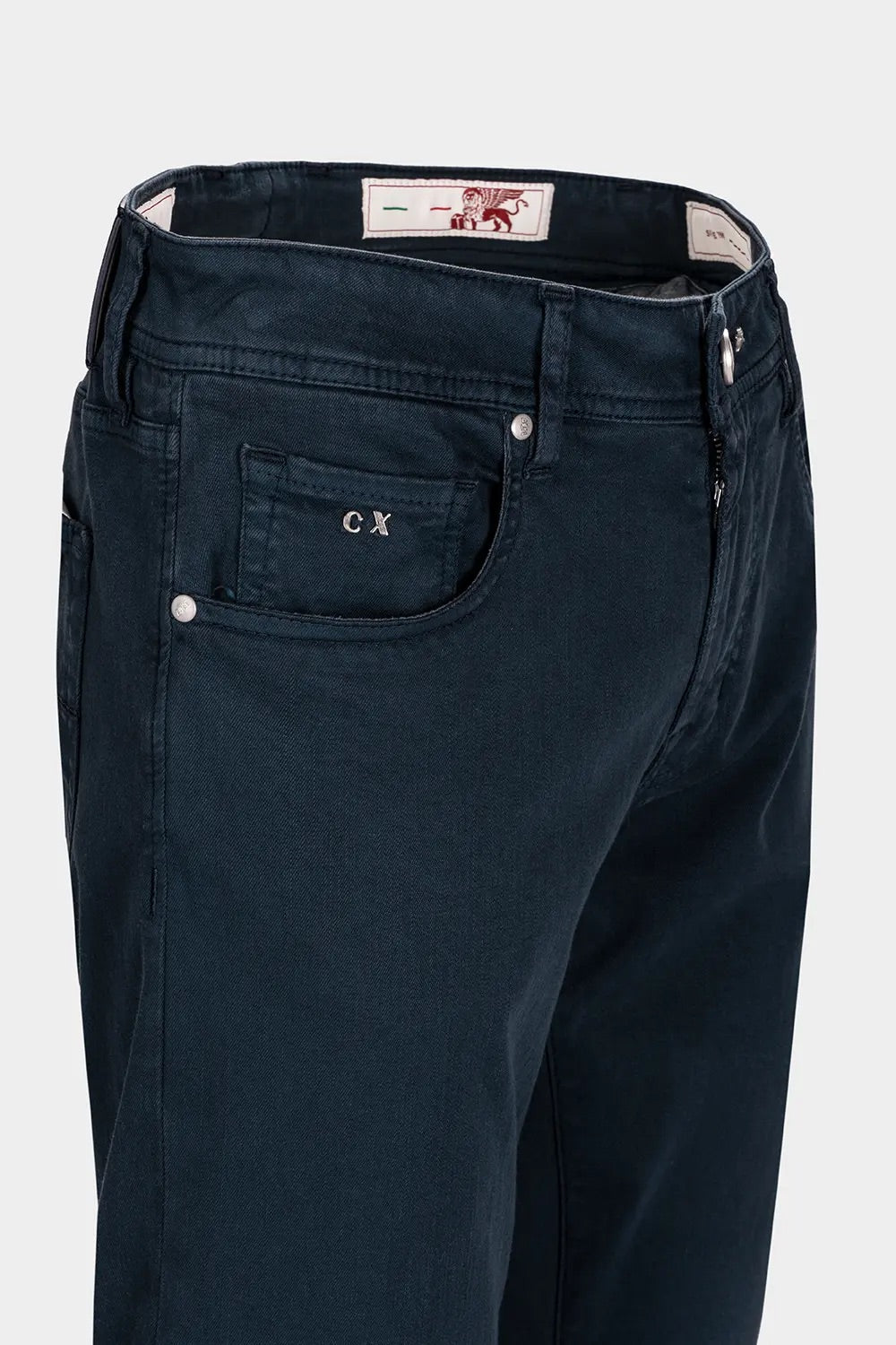 Michangelo Soft Dye 5 Pocket Pants - Blue-32-BLUE-TRAMAROSSA-Levy's Clothier