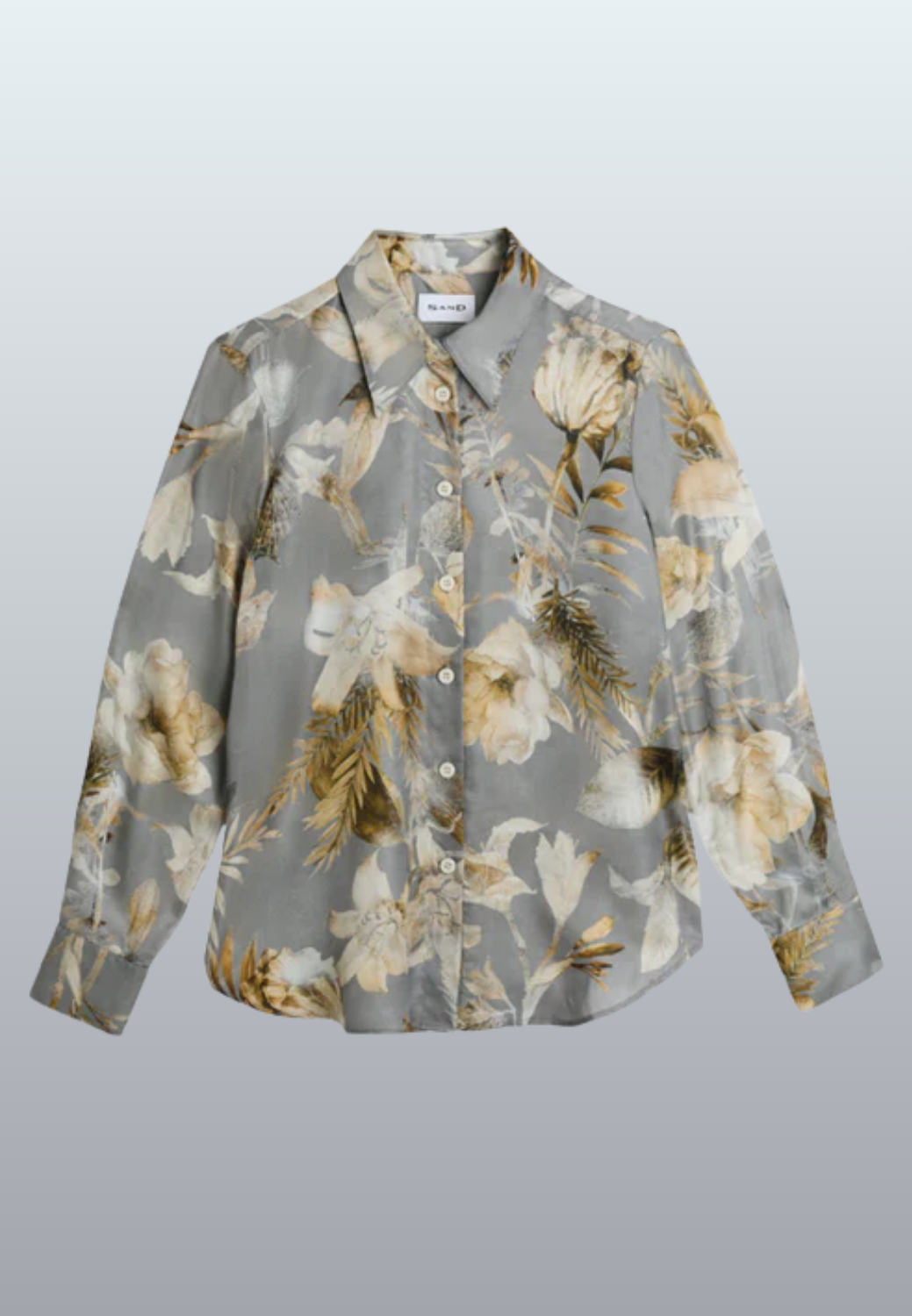 Latia N Top - Pattern-4-SAND-Levy's Clothier