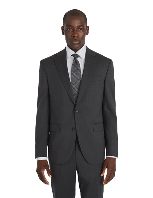 Jack Victor 3Sixty5 New York Modern Fit Suit Jacket - Charcoal-42-1/REG-JACK VICTOR CLO-Levy's Clothier