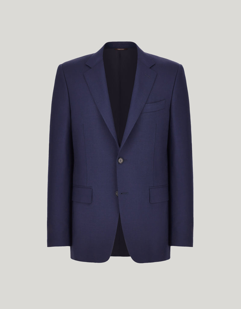 Pure Travel Wool Blazer - Navy-48-1/REG-CANALI MILANO-Levy's Clothier