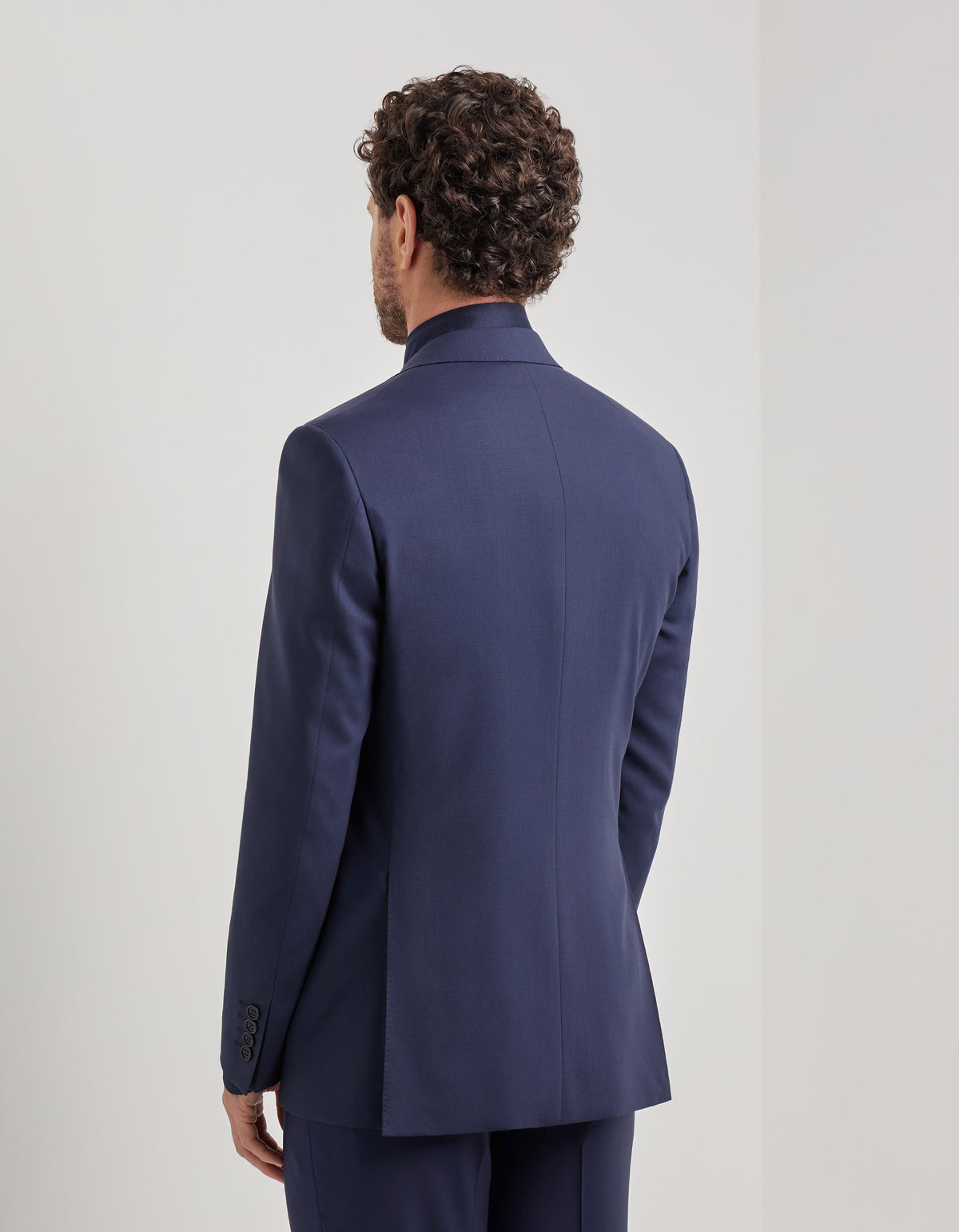 Pure Travel Wool Blazer - Navy