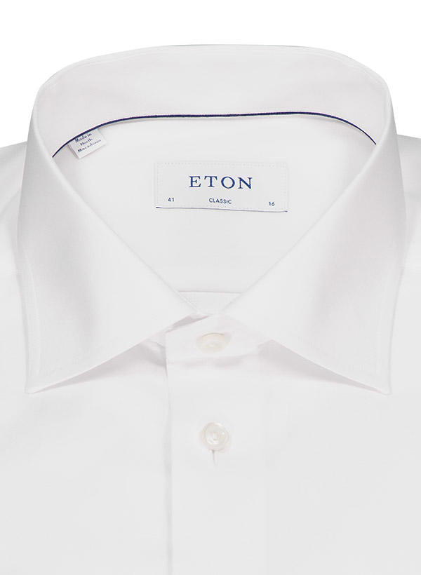 Classic Fit Organic Cotton Shirt - White