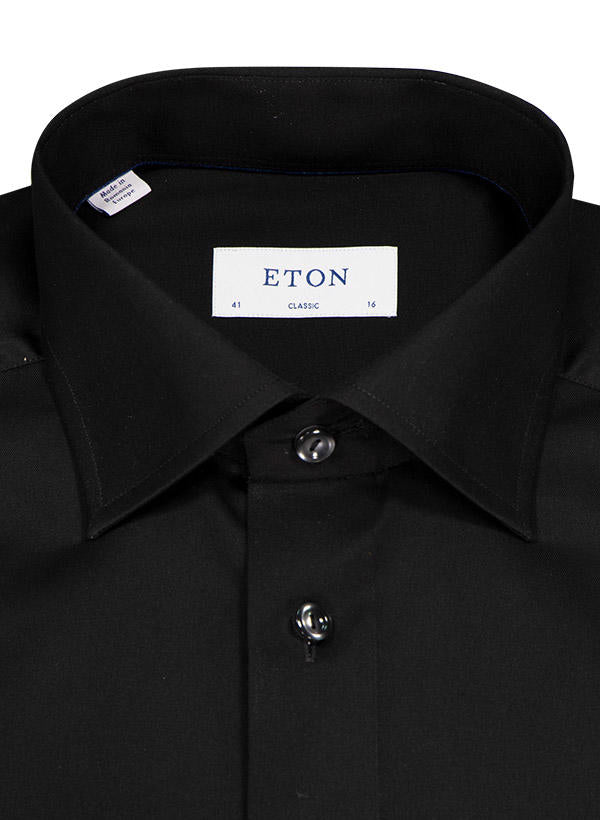 Classic Fit Organic Shirt - Black