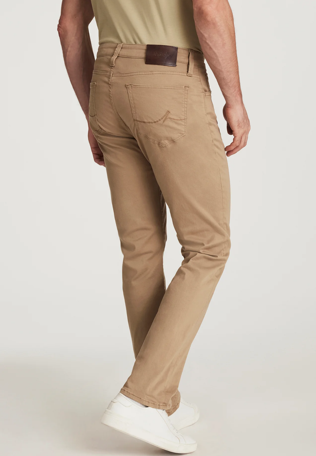 Courage Straight Leg Pants | Khaki Twill